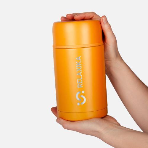 Термос для еды Relaxika 1000; - купить подарки с логотипом в Воронеже