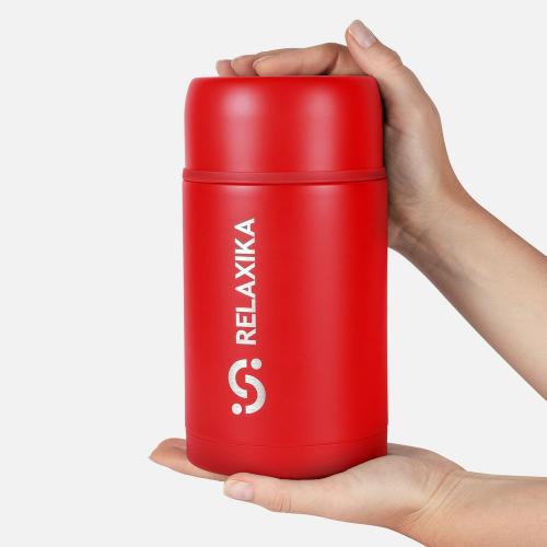 Термос для еды Relaxika 1000; - купить подарки с логотипом в Воронеже