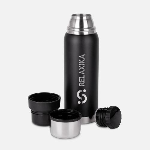 Термос Relaxika 750 со стикерпаком; - купить необычные сувениры в Воронеже