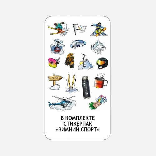 Термос Relaxika 750 со стикерпаком; - купить необычные подарки в Воронеже