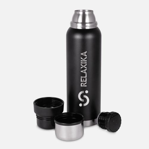 Термос Relaxika 1000 со стикерпаком; - купить необычные сувениры в Воронеже