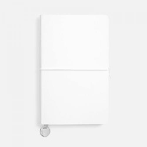 Ежедневник Waltz, недатированный, белый