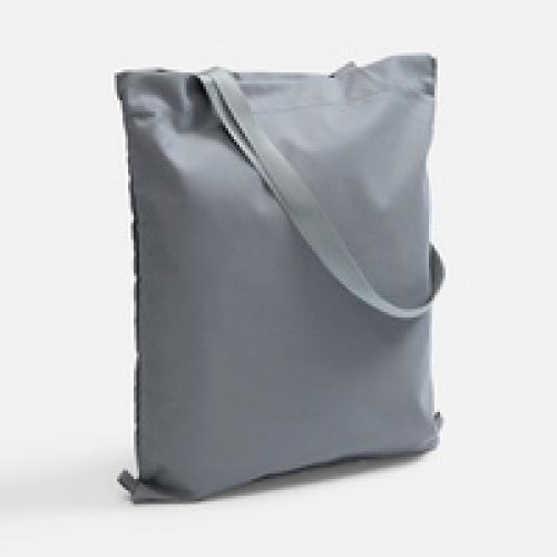 Шопер B3, серый с серыми ручками