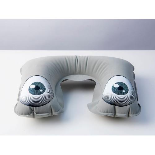 Надувная подушка под шею в чехле Sleep; - купить именные сувениры в Воронеже
