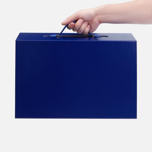 Коробка складная Holdfold, L; - купить подарки с логотипом в Воронеже