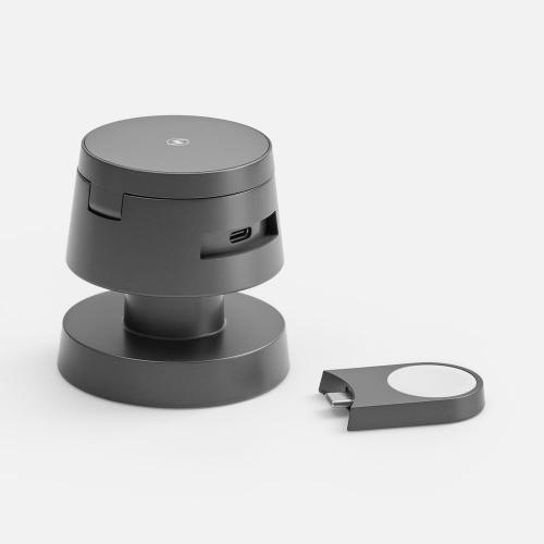 Станция беспроводной зарядки с подсветкой Lume; - купить подарки с логотипом в Воронеже