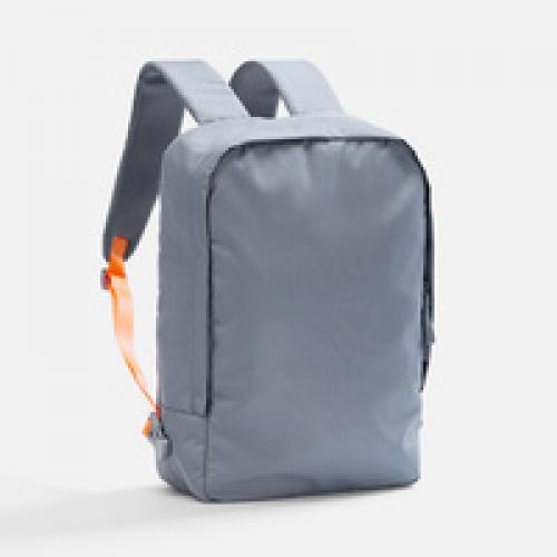 Рюкзак B2, серый с оранжевыми стропами