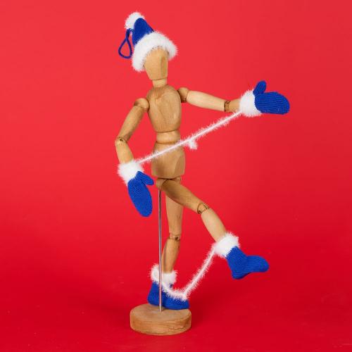 Подвеска на елку «Вьюжка», шапочка; - купить подарки с логотипом в Воронеже