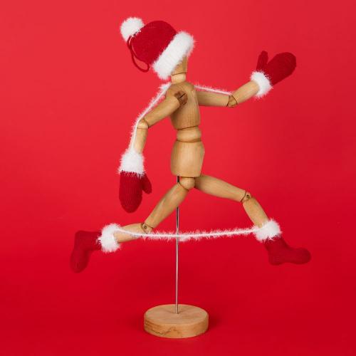 Подвеска на елку «Вьюжка», шапочка; - купить подарки с логотипом в Воронеже