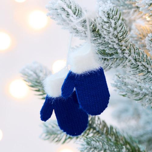 Подвеска на елку «Вьюжка», варежки; - купить необычные сувениры в Воронеже