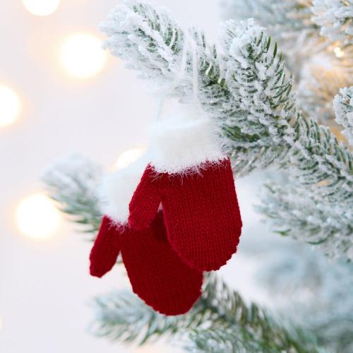 Подвеска на елку «Вьюжка», варежки; - купить необычные сувениры в Воронеже