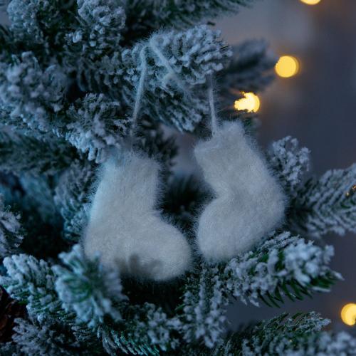 Подвеска на елку «Вьюжка», носочки; - купить именные сувениры в Воронеже