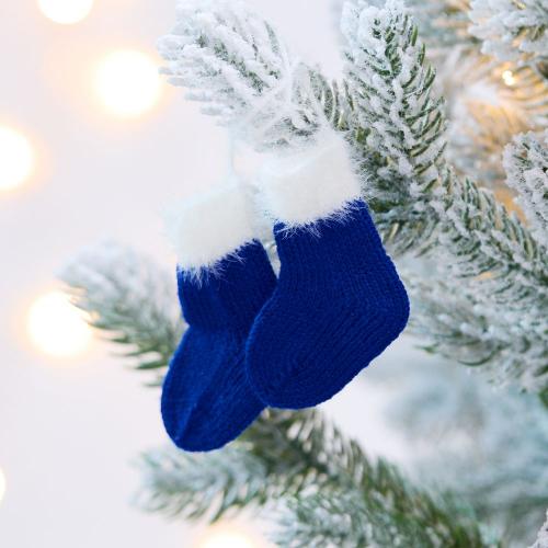 Подвеска на елку «Вьюжка», носочки; - купить необычные сувениры в Воронеже