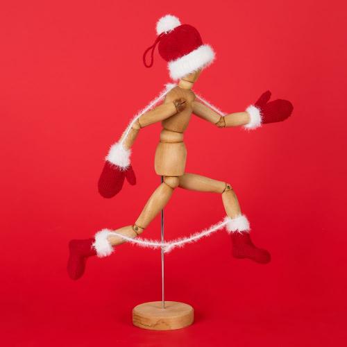 Подвеска на елку «Вьюжка», носочки; - купить подарки с логотипом в Воронеже