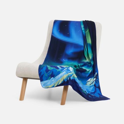 Флисовый плед «Сияй!»; - купить именные сувениры в Воронеже