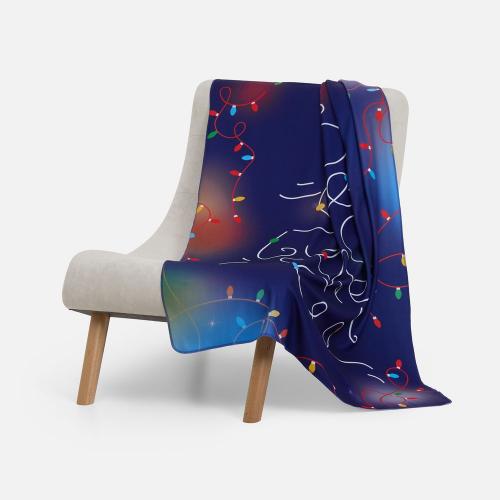 Флисовый плед «Все сбудется!»; - купить именные сувениры в Воронеже