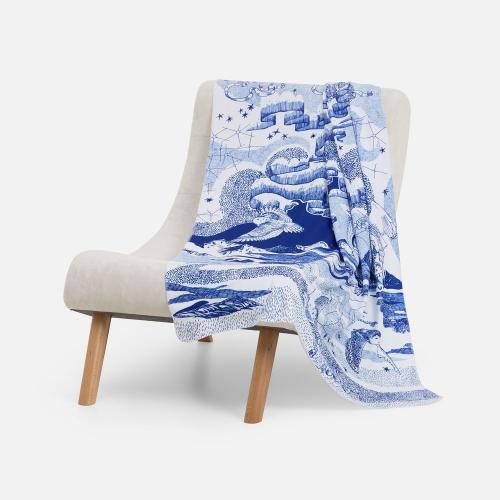 Флисовый плед «Чудеса прилетели»; - купить именные сувениры в Воронеже