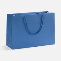 Пакет бумажный Ample Thin M, светло-синий