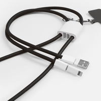 Кабель-ланьярд energyFlex Pro, черный