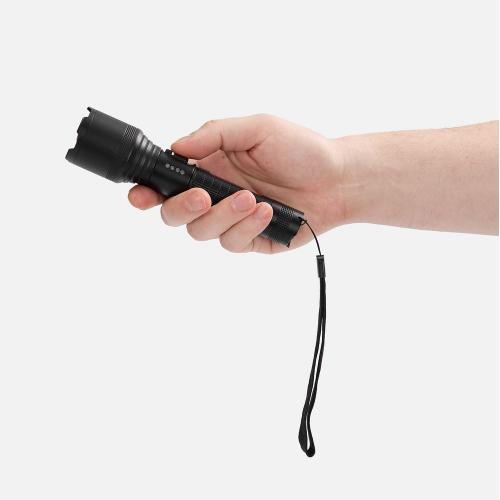 Фонарь аккумуляторный с фокусировкой луча FarSee; - купить подарки с логотипом в Воронеже