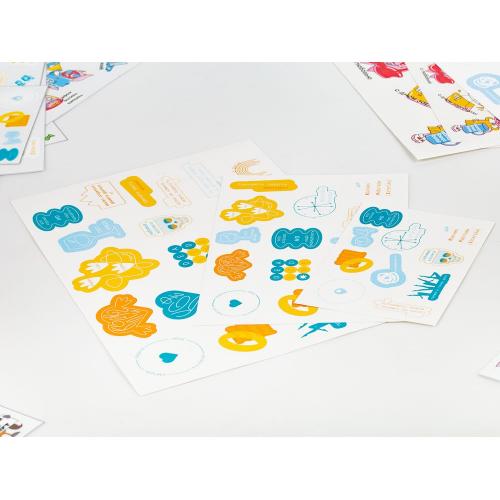 Наклейки бумажные Sticker Pack на заказ; - купить именные сувениры в Воронеже
