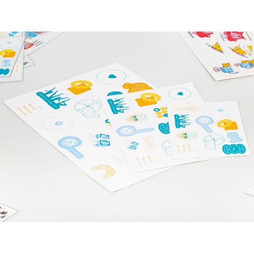 Наклейки ПВХ Sticker Pack на заказ; - купить именные сувениры в Воронеже