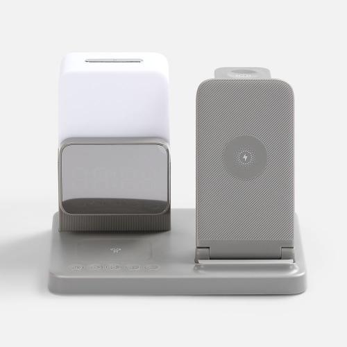 Зарядная станция с электронными часами и подсветкой Large Charge ver.3; - купить необычные подарки в Воронеже