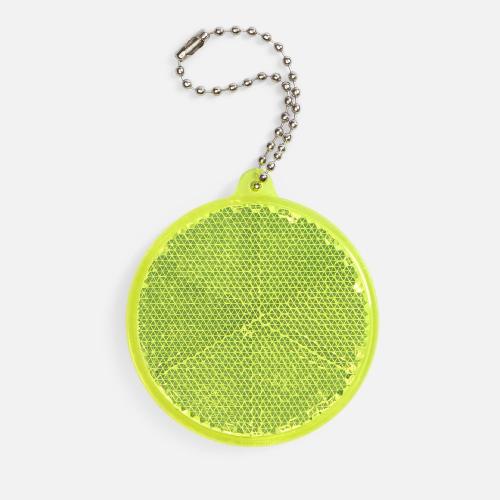 Пешеходный светоотражатель с цепочкой «Круг»; - купить бизнесс-сувениры в Воронеже