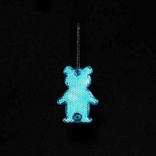 Пешеходный светоотражатель с цепочкой «Мишка»; - купить необычные сувениры в Воронеже