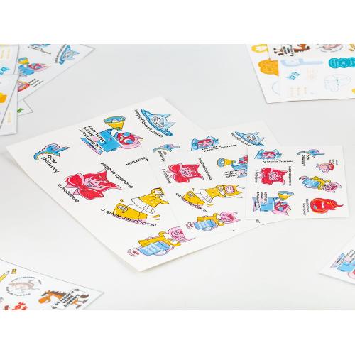 Наклейки бумажные Sticker Pack на заказ; - купить необычные подарки в Воронеже