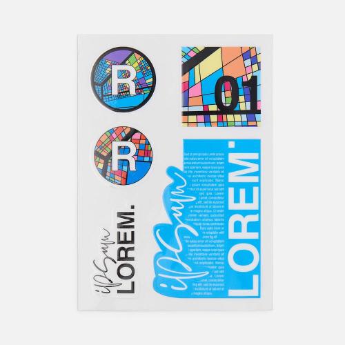 Наклейки UV-DTF Sticker Pack на заказ; - купить бизнесс-сувениры в Воронеже