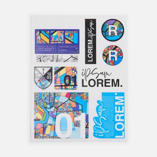 Наклейки UV-DTF Sticker Pack на заказ; - купить бизнесс-сувениры в Воронеже