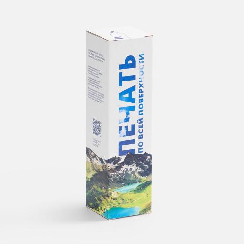 Коробка с полноцветной печатью для термоса Plain 750; - купить бизнесс-сувениры в Воронеже