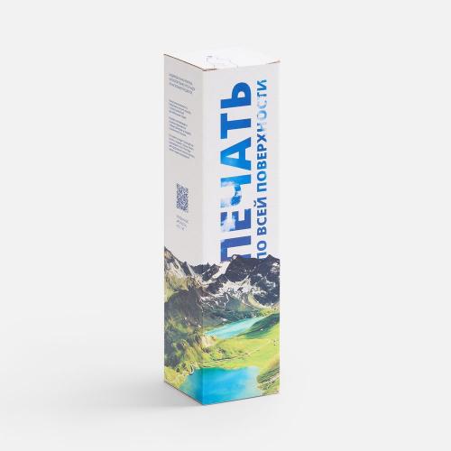 Коробка с полноцветной печатью для термоса Plain 1000; - купить бизнесс-сувениры в Воронеже