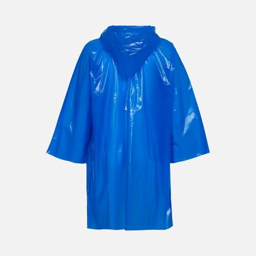 Дождевик-плащ CloudTime с печатью в один цвет на заказ; - купить подарки с логотипом в Воронеже