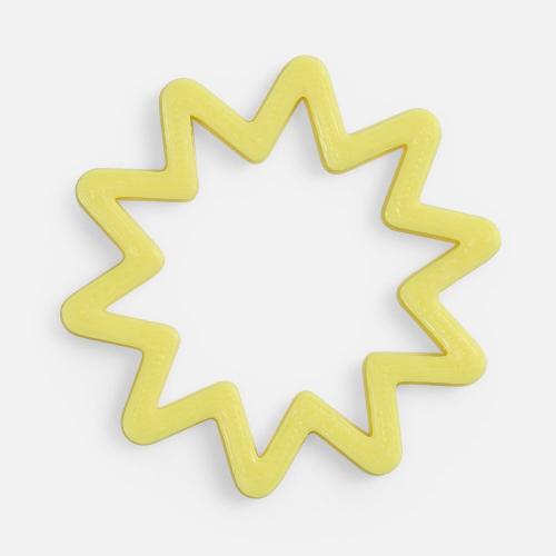 Подвеска Contour, 3D-печать на заказ; - купить бизнесс-сувениры в Воронеже