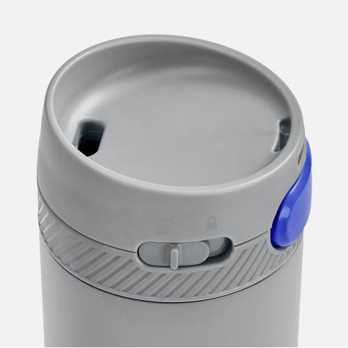 Термостакан X1 с цветной кнопкой; - купить именные сувениры в Воронеже