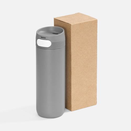 Термостакан X1 с цветной кнопкой; - купить подарки с логотипом в Воронеже