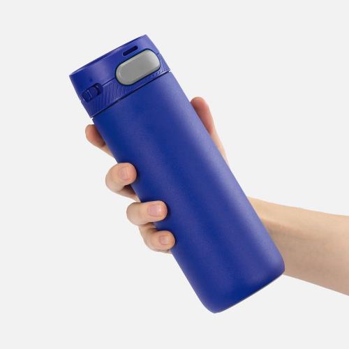 Термостакан X1 с цветной кнопкой; - купить именные сувениры в Воронеже