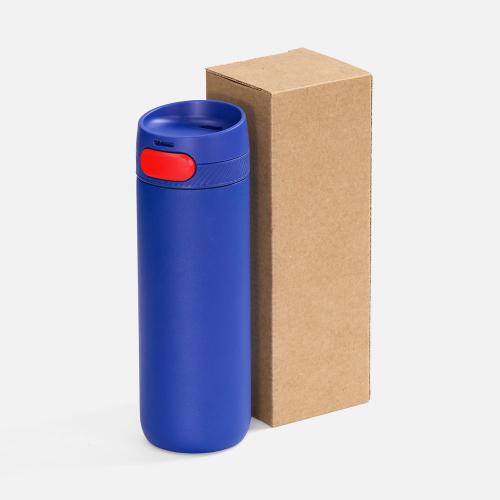 Термостакан X1 с цветной кнопкой; - купить подарки с логотипом в Воронеже