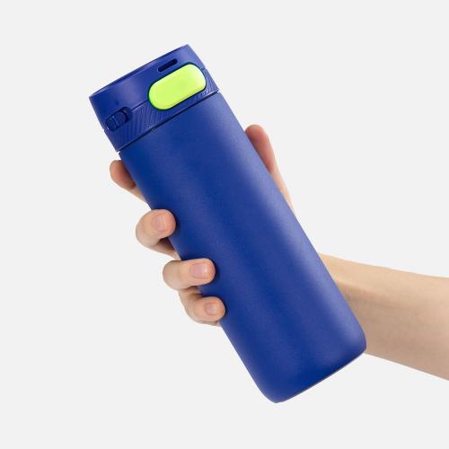 Термостакан X1 с цветной кнопкой; - купить именные сувениры в Воронеже