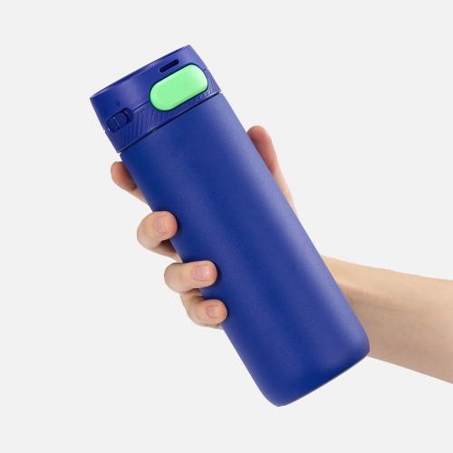 Термостакан X1 с цветной кнопкой; - купить именные сувениры в Воронеже