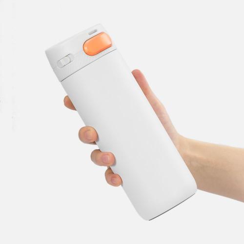 Термостакан X1 с цветной кнопкой; - купить именные сувениры в Воронеже