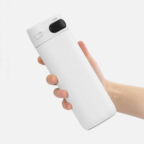 Термостакан X1 с цветной кнопкой; - купить именные сувениры в Воронеже