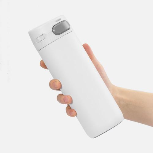 Термостакан X1 с цветной кнопкой; - купить именные сувениры в Воронеже