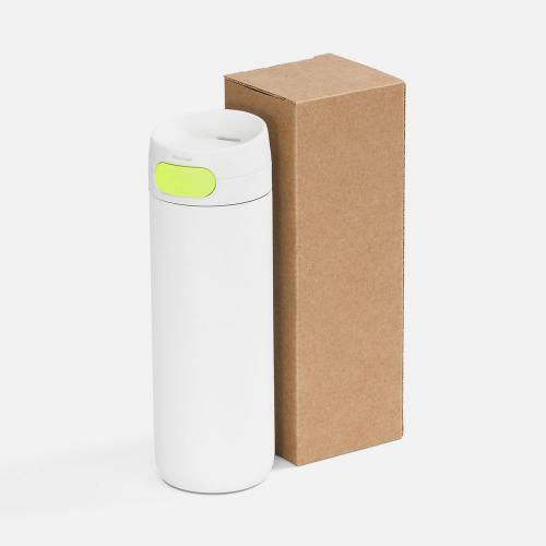 Термостакан X1 с цветной кнопкой; - купить подарки с логотипом в Воронеже