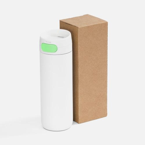 Термостакан X1 с цветной кнопкой; - купить подарки с логотипом в Воронеже