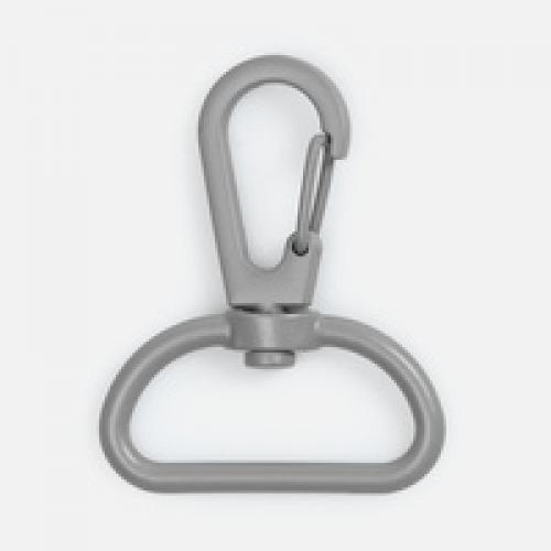 Застежка-карабин Snap Hook, L, серая