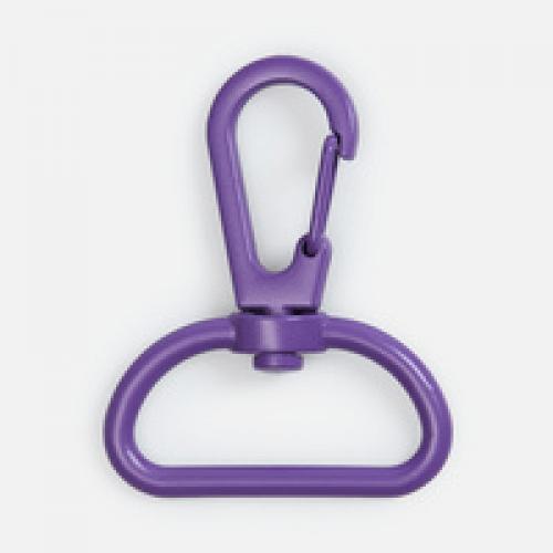 Застежка-карабин Snap Hook, L, фиолетовая