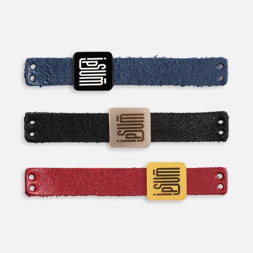 Лейбл кожаный Beta, XS; - купить подарки с логотипом в Воронеже